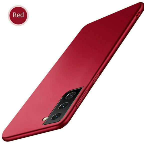 Matte Cover Case for Samsung Galaxy S23 Plus 5G Phone, Ultra Slim Thin Lightweight Anti-Slip Scratch Resistant All-inclusive Matte Hard PC Case for Samsung S23  6.6-inch 2023 Release, Red