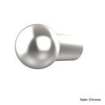 thumbnail image 4 of Allied Brass 3/4-in Cabinet Knob, Satin Nickel, 4 of 5