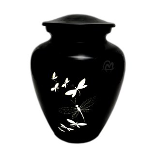 Black Majestic Radiance Cremation Urns