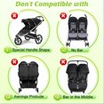 thumbnail image 3 of Organizador para cochecito doble Guiseapue con 2 portavasos aislados, 3 of 6