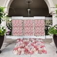 thumbnail image 2 of Miumaeov 6 Pcs 16 x 24in Flower Wall Panels Artificial Silk Rose  Floral Backdrop Decor for Patio Garden Fencing Wall Decor, 2 of 14