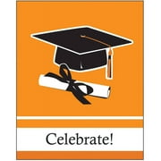 School Colors, Sunkissed Orange Invitations, 25pk