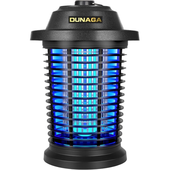 Insect killer, indoor and outdoor mosquito killer, fly trap, 15W lamp and 4200V electric grid mosquito killer