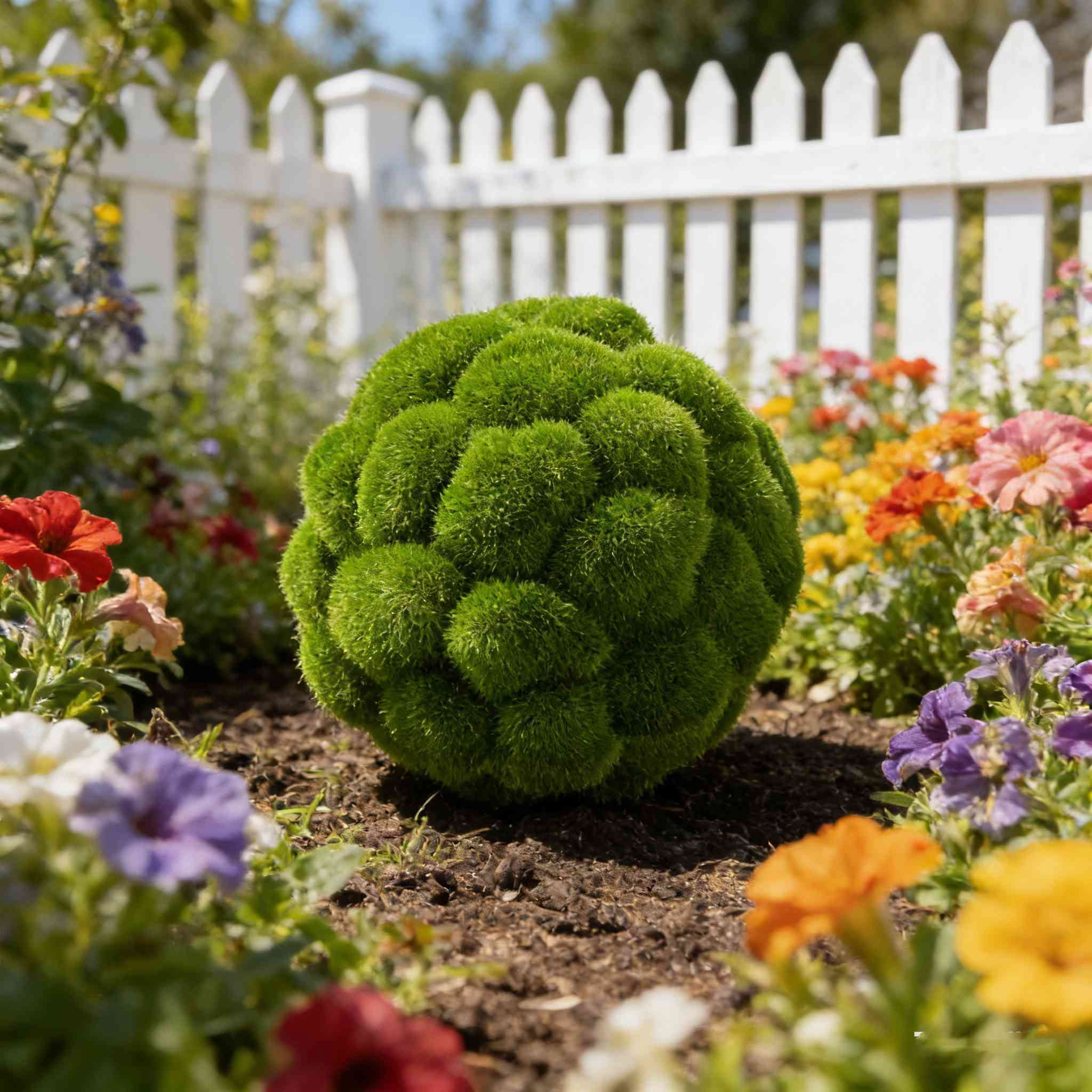 4Pcs Artificial Green Moss Balls, 4" and 4.7" Decorative Spheres for Garden Patio Lawn Wedding Home D Cor Weather-Resistant Simulated Grass Ornaments