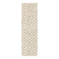 thumbnail image 3 of Unique Loom Trellis Shag Collection Area Rug - Ruth (2' x 7' Runner Beige/Light Brown), 3 of 11