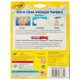 thumbnail image 2 of Crayola BIN7832-6 Washable Markers Bold Colors Conical Tip - Box of 6, 2 of 3