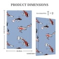 thumbnail image 3 of DouZhe 1-Gang Blank Wallplate, Koi Carp Fish Decorative Wall Plates, 3 of 7