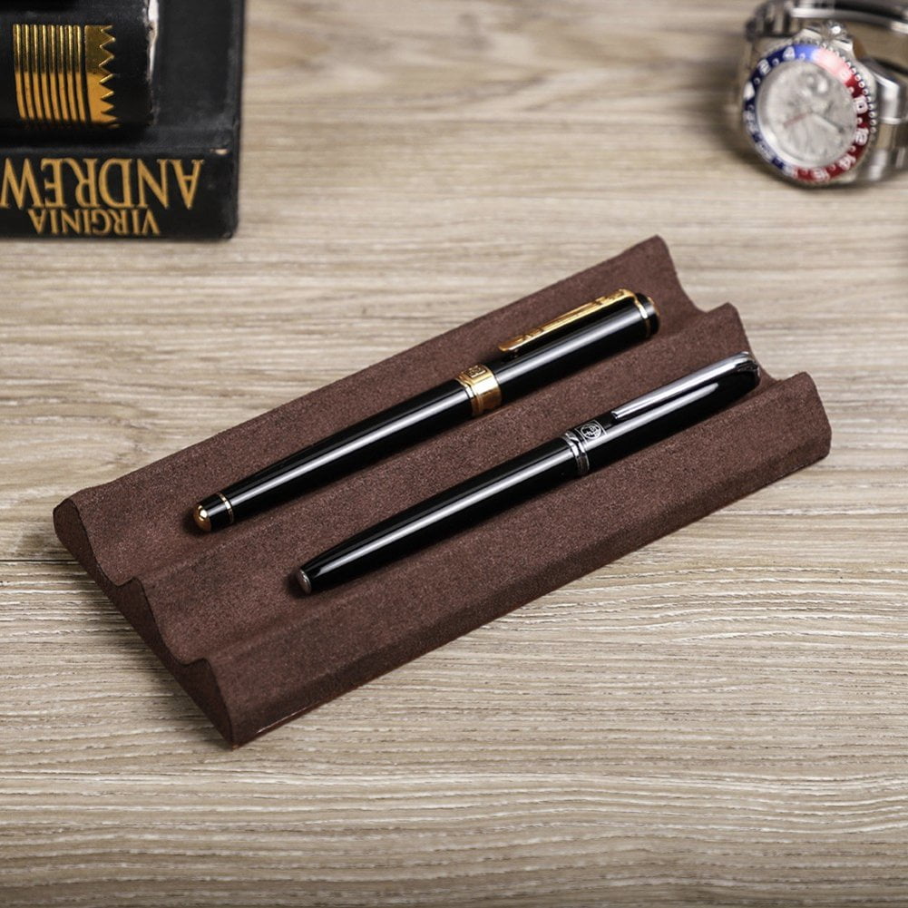 Hzzsbu Pen Stand Desktop Pen Tray Holder For Office Display Work Desk Organizer Accessories Stationery for Supplies