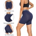 thumbnail image 6 of wirarpa Women's Modal Boxer Briefs Anti Chafing Shorts Ultra Soft Boyshorts for Under Dress 4 Pack Multicolor Size 2X-Large, 6 of 6
