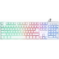 thumbnail image 2 of Skytech Gaming Classic K-1000 RGB Gaming Keyboard, 104 Keys USB Wired Keyboard, Customizable Chroma RGB Backlighting, 19 Anti-Ghosting Keys, Multimedia Function Keys, Support Windows 7/10/11 -White, 2 of 5