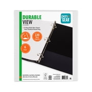 Pen + Gear 1-Inch Durable Binder White 6 Pack