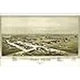 thumbnail image 3 of 24"x36" Gallery Poster, map of Fort Reno, Oklahoma Territory 1891, 3 of 3