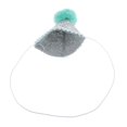 thumbnail image 3 of Sombrero de Tejido Forma Pom para de Cumpleaños de Accesorio Bautizo de Bebé Yotijar Sombrero del cumpleaños de los niños, 3 of 6