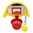 thumbnail image 3 of Pet Bird Parrot Shooting Basketball Toy Cage Mount Mini Basketball Board for Parrot Biting Training, 3 of 8