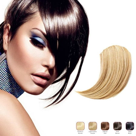Buy 2 Hollywood Hair Sweeping Side Fringe and get 1 Free - Platinum