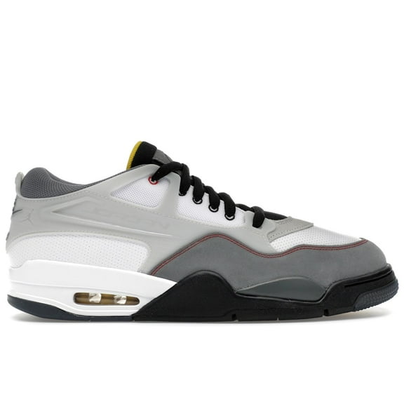 Jordan Men's 4 RM Premium White Black Smoke Grey Fire Red Shoes, from StockX