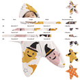 thumbnail image 4 of YunPes Baby Infant Starfish Onesie Funny Graphic Full Coverage Open Face Jumpsuit Newborn Halloween Cute Dress-Up Holiday Photography Outfit, 4 of 5