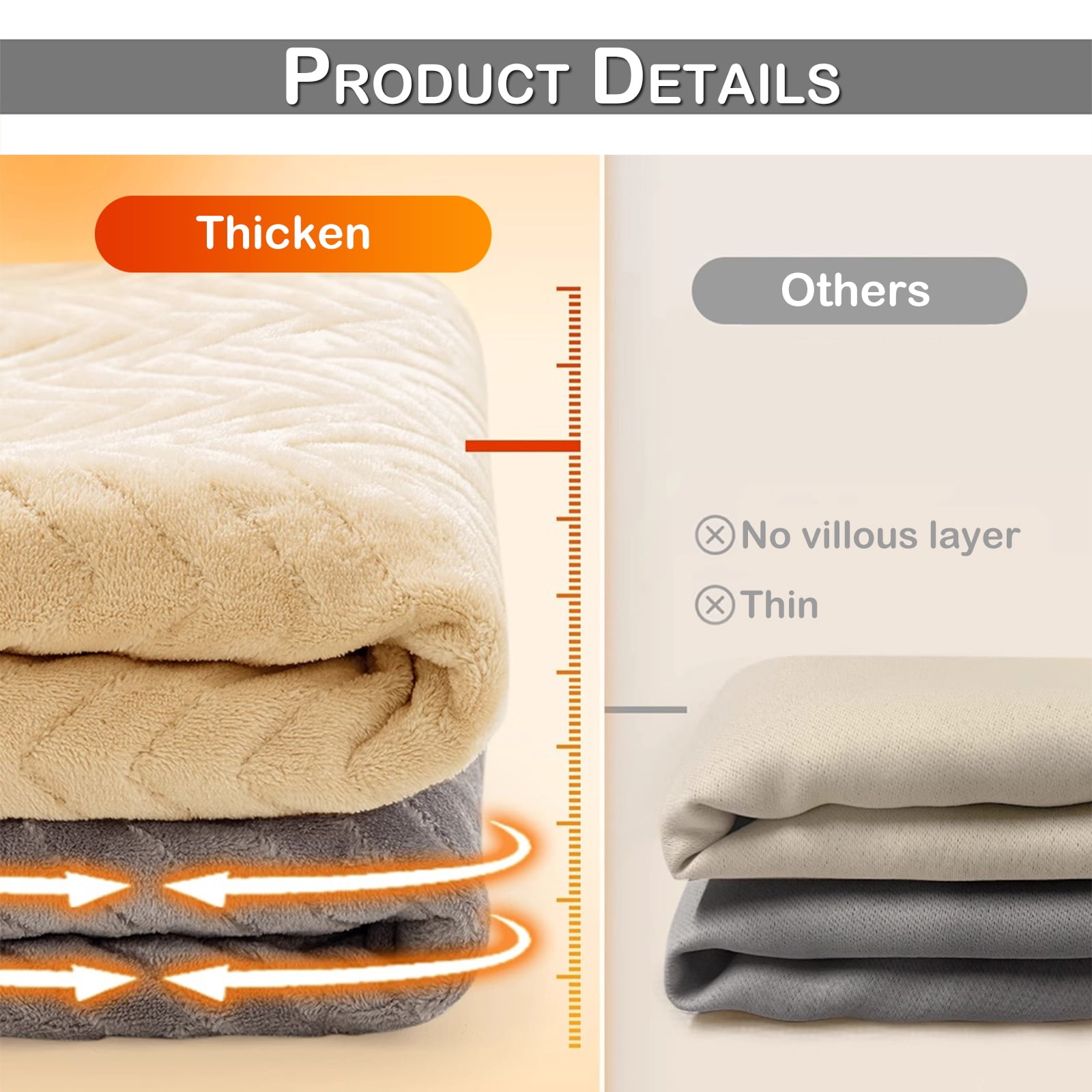 Lapalife Quilted Heavy Duty 100% Blackout Curtain, Thermal Insulated Thick Heat Sound Cold Blocking Winter Curtain for Living Room Bedroom, 1 Panel
