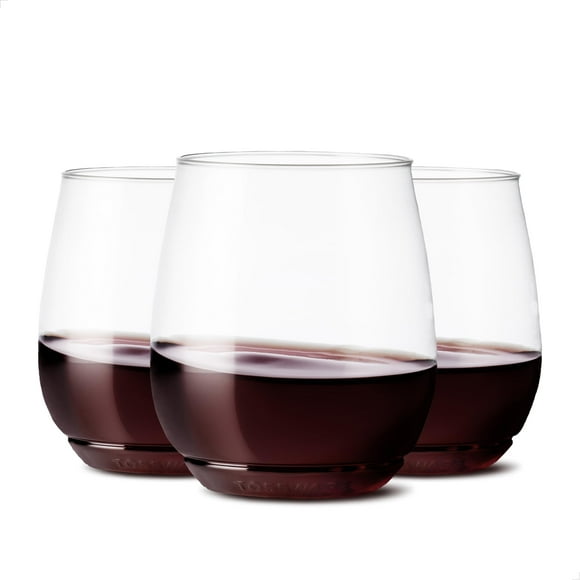 Copas de vino TOSSWARE POP Vino, 414 ml, reciclables, paquete de 48