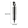 thumbnail image 2 of Outdoor Rain and Snow Gauge Garden Measurement Tool Clear Scale Weather Monitoring Stake for Yard Lawn Planter Seasonal Home Decor Use,rain gauge,A,1PC, 2 of 9