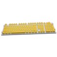 thumbnail image 1 of lionlar Double PBT Pudding Keycaps Set for Cherry Mechanical Keyboard Yellow, 1 of 4