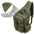 thumbnail image 5 of G4Free Outdoor Sling Bag Crossbody Backpack with Adjustable Holder, Durable Shoulder Daypack for Men, 5 of 9