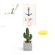 thumbnail image 2 of 6 soportes para tarjetas de mesa con flores, soporte para notas, soporte para fotos de mesa, tarjetas de notas (cactus), 2 of 5
