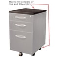 thumbnail image 2 of Mayline Aberdeen Credenza Mobile Kit in Mocha, 2 of 2