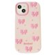 thumbnail image 1 of For iPhone 15 Silicone Case Cute Pearl Bow Design Shockproof Phone Back Cover, 1 of 5