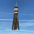 thumbnail image 2 of In the Breeze 5147 — Rustic Lodge 40-Inch Windsock — Outdoor Mountain Hanging Garden and Yard Decoration, 2 of 5