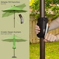 thumbnail image 3 of EliteShade 9Ft Market Umbrella Patio Outdoor Table Umbrella with Ventilation and 5 Years Non-Fading Guarantee，Ginkgo, 3 of 5