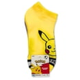 thumbnail image 2 of Pokemon Boys No-Show Socks, 5-Pack, Sizes S/M-M/L, 2 of 11