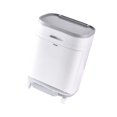thumbnail image 2 of Contenedores de reciclaje para cocina, cubo de basura doble, ahorro de espacio, práctico cubo de basura extraíble para el hogar, cubo de basura doble Papelera inferior, 2 of 9