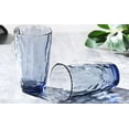 thumbnail image 5 of VEILEDGEM Unbreakable Drinking Glasses Tritan Plastic Tumblers Dishwasher Safe BPA Free Small Acrylic Juice Glasses for Kids Plastic Water Glasses (15 Oz 8 Pieces Blue), 5 of 9