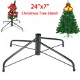 thumbnail image 2 of Soporte de árbol de Navidad de 10 pies Base de soporte de metal de 4 pies Decoración de fiesta interior para el hogar esquí esquí Gafas de esquí, 2 of 5