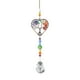 thumbnail image 1 of Colgante de cristal hecho a mano de cristal curativo, accesorios para colgar en el coche (corazón) Ndcxsfigh Libre de BPA, 1 of 3