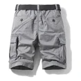 thumbnail image 3 of Pantalones Cortos Cargo 95% Algodón Bolsillos Sueltos Hombre, 3 of 8