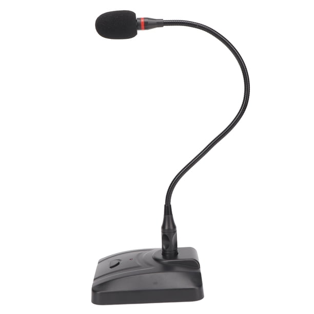 Micrófono de cuello de cisne ANGGREK Base resistente de bajo ruido manguera ajustable