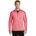 thumbnail image 1 of Jersey con cremallera de 1/4 Sport-Tek® PosiCharge® Electric Heather Colorblock. ST397 deporte-tek ST397, 1 of 1