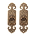 thumbnail image 1 of 2 Pcs Poignée de Tiroir de Style Antique Poignée de Porte Poignée de Garde-Robe, 1 of 8
