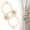 B/2Pcs/16.53", variant on Aoyunhp 2 Pieces Wooden Beaded Magnetic Curtain Tiebacks,Flower Tassel Curtain Buckles,Curtain Tiebacks No Punch Decoration for Farmhouse Curtains Holders for Bedroom Decor and Home Office,16.53"