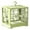 D, variant on Bird Cage Travel Bird Cage Portable Bird | Small Birds Lightweight Parrots Cage With Standing Pole Detachable Tray Hook Handle Easy Transport Bird For Bear Proof Feeder Squirrel Proof Suet Feeder