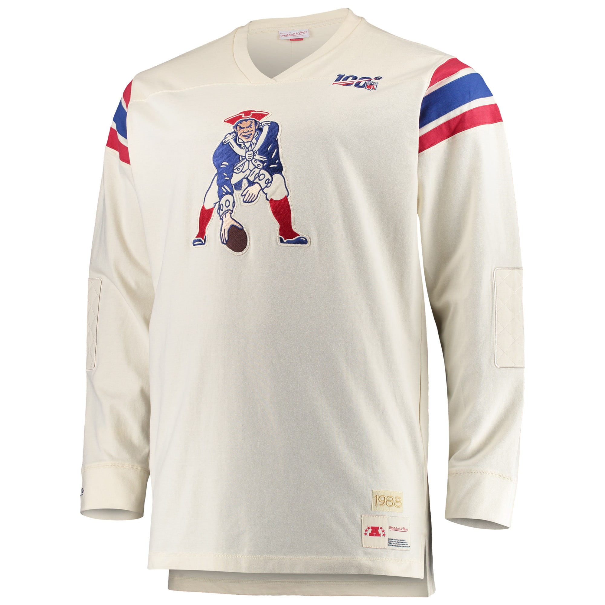 nfl long sleeve jersey mitchell and ness