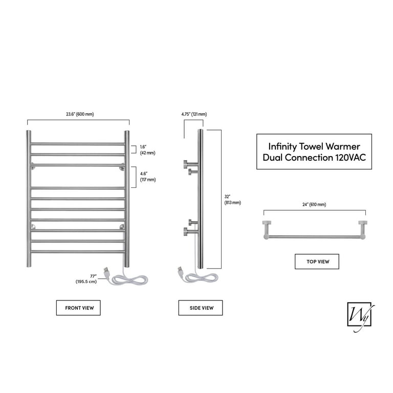 Warmlyyours infinity towel warmer sale