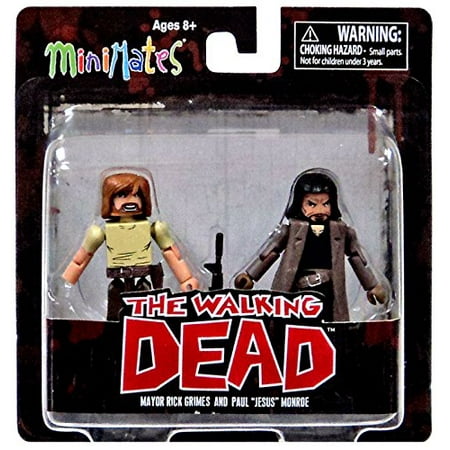Jesus Christ Figure - Toys The Walking Dead Minimates Series 7: Rick & Jesus Figure Figure (2 Pack), A Diamond Select Toys release By Diamond Select