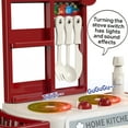 thumbnail image 7 of Kitchen Playset, Pretend Play Food Toys Kitchen Set for Boys and Girls Ages 3-5,Toy Kitchen Cooking Set Accessories for Toddlers Girls Boys Gift， Interactive Play w/ Real Sounds&Light, 7 of 7