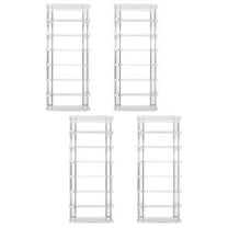 4 Pcs  Eyeshadow Display Rack Multi-layer Makeup Rack Lipstick Organizing Rack