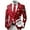 C-Red2222, variant on DHFJKG Boys Christmas Suit Jackets Formal Party Coat Xmas Printed Long-Sleeve Button-Front Slim-Fit Stretch Blazer For 3-14 Years Old Kids Festive Celebration