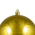 thumbnail image 4 of Northlight 4" Shatterproof Shiny Christmas Ball Ornament - Gold, 4 of 8