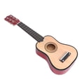 thumbnail image 3 of Mini guitarra acústica de 21 pulgadas, instrumento musical de madera, ideal para principiantes (beige), 3 of 7
